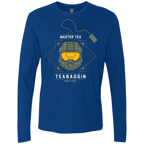 T-Shirts Royal / Small Master Tea - The Original Halo Teabagger Men's Premium Long Sleeve