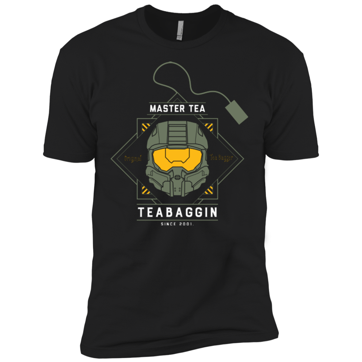 T-Shirts Black / X-Small Master Tea - The Original Halo Teabagger Men's Premium T-Shirt