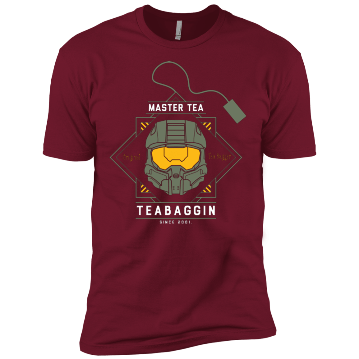 T-Shirts Cardinal / X-Small Master Tea - The Original Halo Teabagger Men's Premium T-Shirt