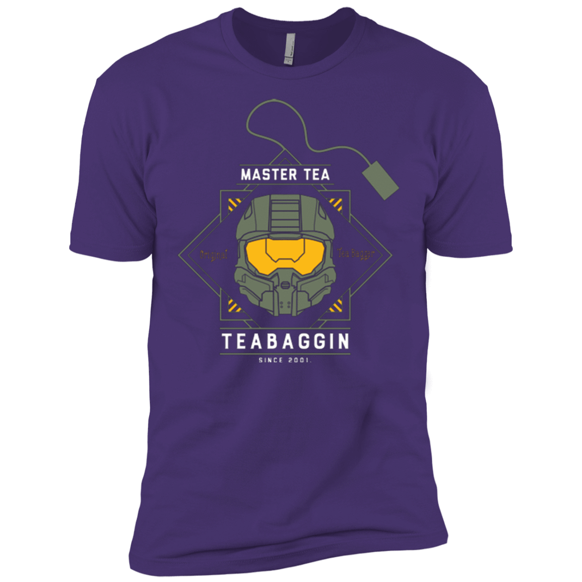 T-Shirts Purple Rush/ / X-Small Master Tea - The Original Halo Teabagger Men's Premium T-Shirt