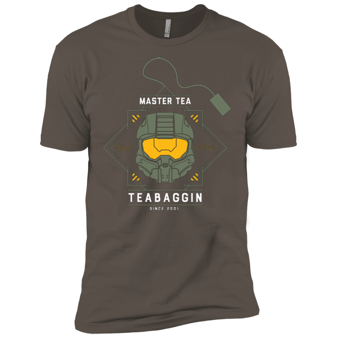 T-Shirts Warm Grey / X-Small Master Tea - The Original Halo Teabagger Men's Premium T-Shirt