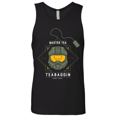 T-Shirts Black / Small Master Tea - The Original Halo Teabagger Men's Premium Tank Top