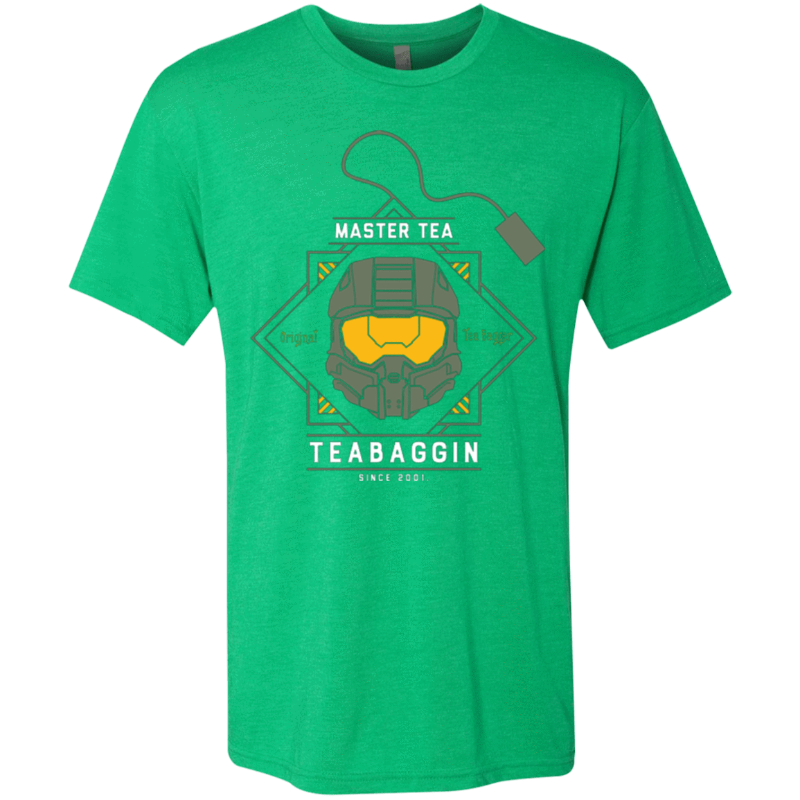 T-Shirts Envy / Small Master Tea - The Original Halo Teabagger Men's Triblend T-Shirt