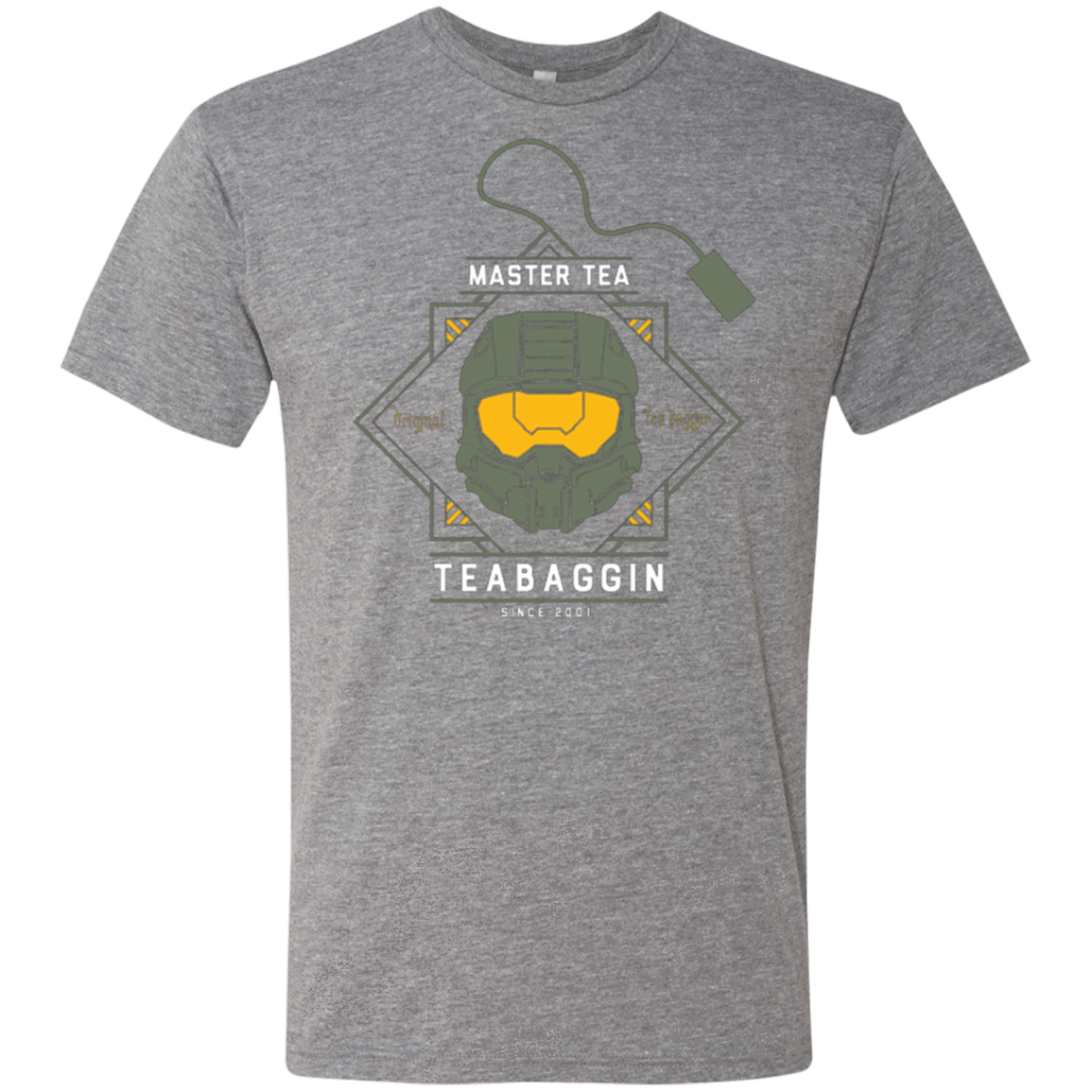 T-Shirts Premium Heather / Small Master Tea - The Original Halo Teabagger Men's Triblend T-Shirt