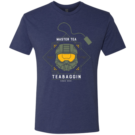 T-Shirts Vintage Navy / Small Master Tea - The Original Halo Teabagger Men's Triblend T-Shirt