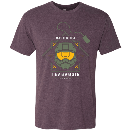 T-Shirts Vintage Purple / Small Master Tea - The Original Halo Teabagger Men's Triblend T-Shirt
