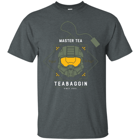 T-Shirts Dark Heather / Small Master Tea - The Original Halo Teabagger T-Shirt