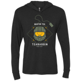 T-Shirts Vintage Black / X-Small Master Tea - The Original Halo Teabagger Triblend Long Sleeve Hoodie Tee