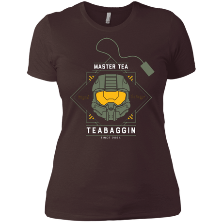 T-Shirts Dark Chocolate / X-Small Master Tea - The Original Halo Teabagger Women's Premium T-Shirt
