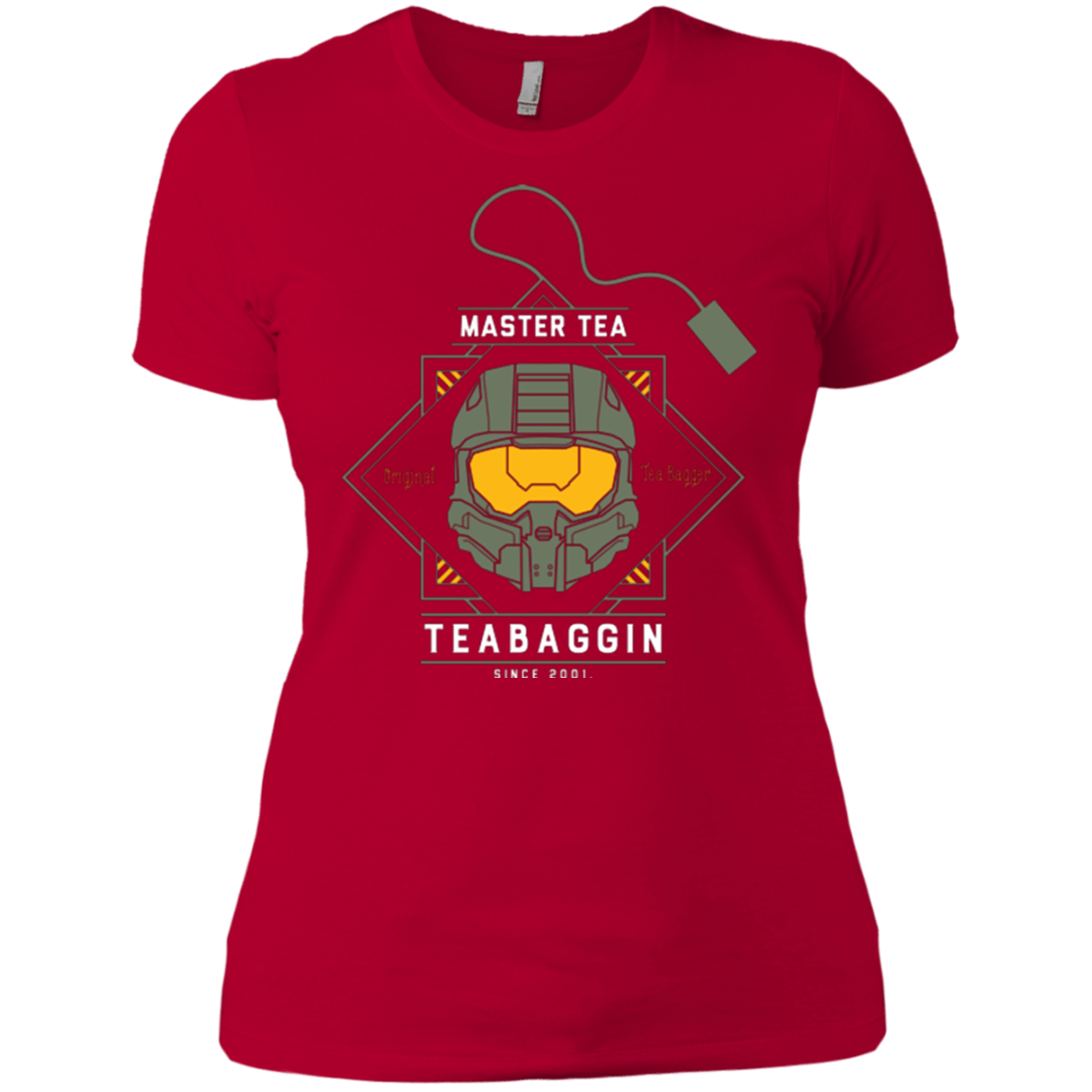 T-Shirts Red / X-Small Master Tea - The Original Halo Teabagger Women's Premium T-Shirt