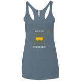 T-Shirts Indigo / X-Small Master Tea - The Original Halo Teabagger Women's Triblend Racerback Tank