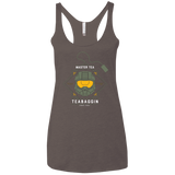 T-Shirts Macchiato / X-Small Master Tea - The Original Halo Teabagger Women's Triblend Racerback Tank