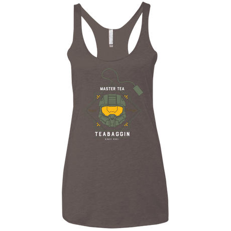 T-Shirts Macchiato / X-Small Master Tea - The Original Halo Teabagger Women's Triblend Racerback Tank
