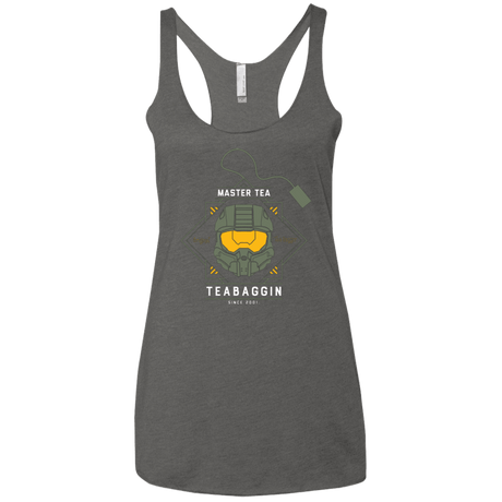T-Shirts Premium Heather / X-Small Master Tea - The Original Halo Teabagger Women's Triblend Racerback Tank