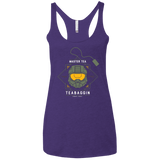 T-Shirts Purple Rush / X-Small Master Tea - The Original Halo Teabagger Women's Triblend Racerback Tank
