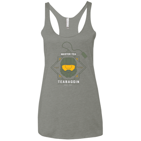 T-Shirts Venetian Grey / X-Small Master Tea - The Original Halo Teabagger Women's Triblend Racerback Tank