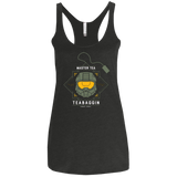 T-Shirts Vintage Black / X-Small Master Tea - The Original Halo Teabagger Women's Triblend Racerback Tank