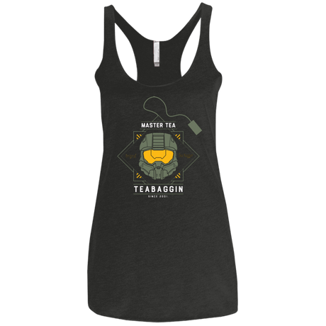 T-Shirts Vintage Black / X-Small Master Tea - The Original Halo Teabagger Women's Triblend Racerback Tank