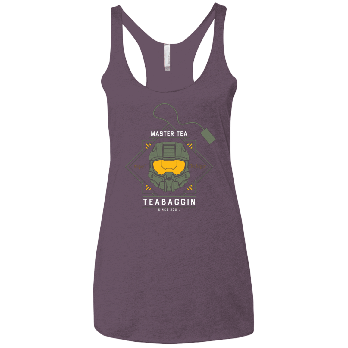 T-Shirts Vintage Purple / X-Small Master Tea - The Original Halo Teabagger Women's Triblend Racerback Tank