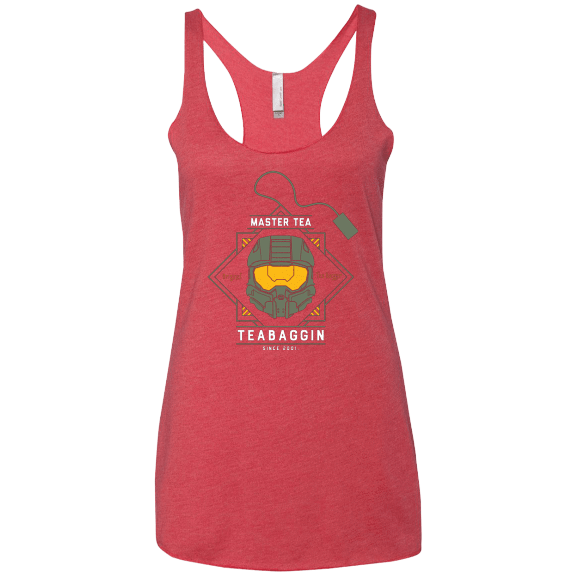 T-Shirts Vintage Red / X-Small Master Tea - The Original Halo Teabagger Women's Triblend Racerback Tank