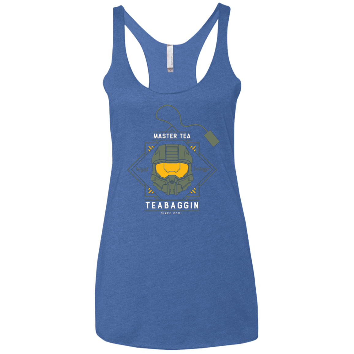 T-Shirts Vintage Royal / X-Small Master Tea - The Original Halo Teabagger Women's Triblend Racerback Tank