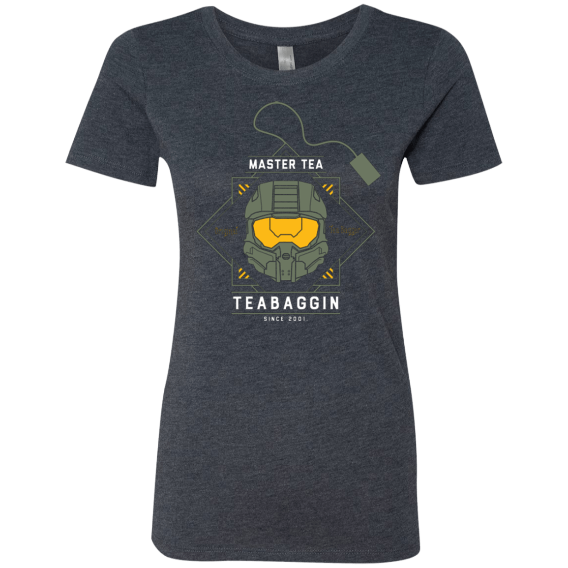T-Shirts Vintage Navy / Small Master Tea - The Original Halo Teabagger Women's Triblend T-Shirt