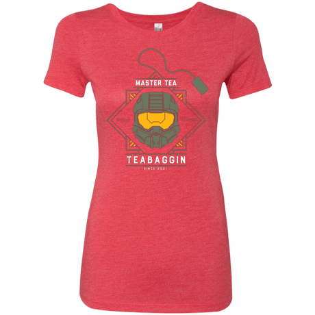 T-Shirts Vintage Red / Small Master Tea - The Original Halo Teabagger Women's Triblend T-Shirt