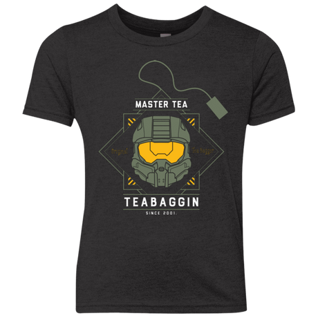 T-Shirts Vintage Black / YXS Master Tea - The Original Halo Teabagger Youth Triblend T-Shirt