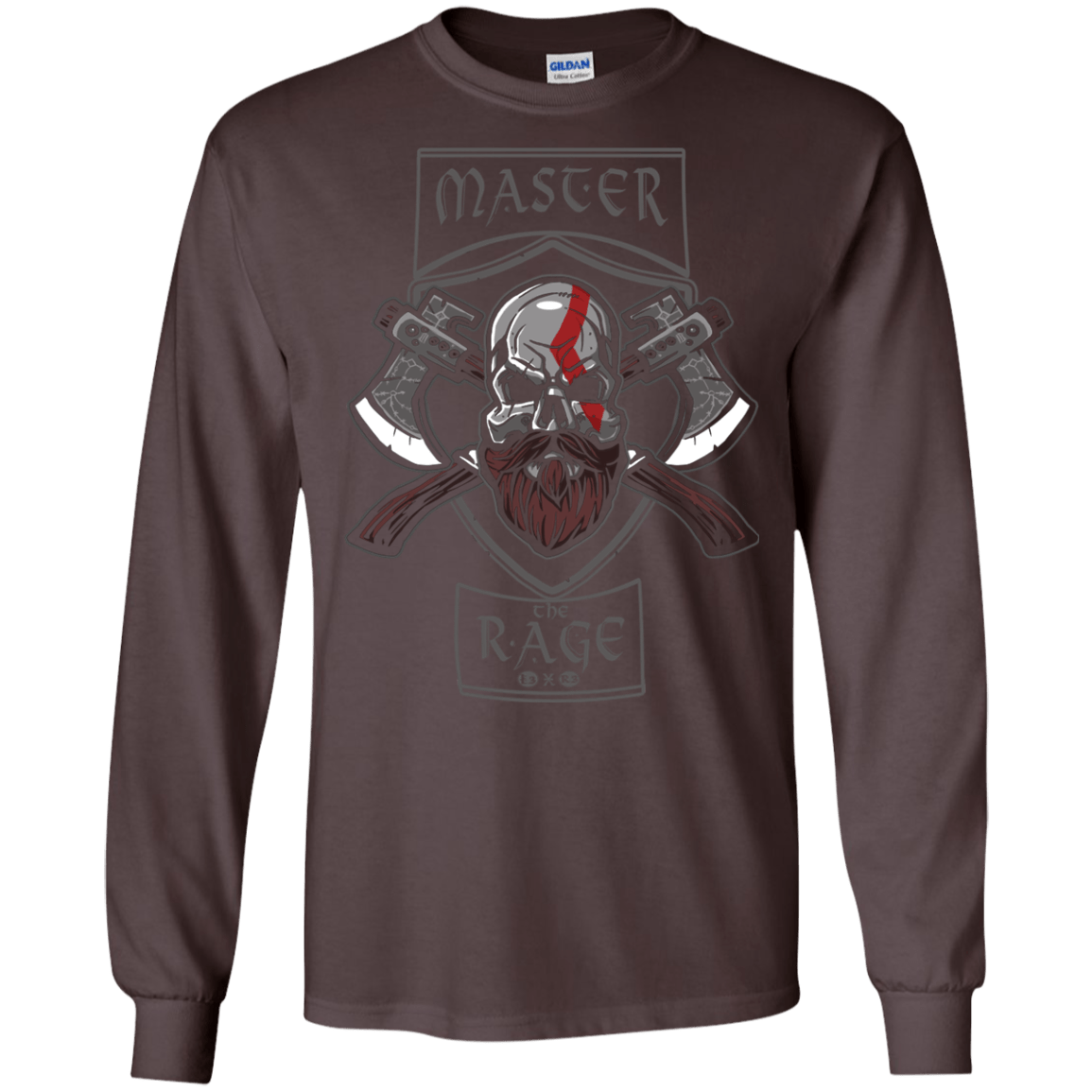 Master The Rage Men's Long Sleeve T-Shirt