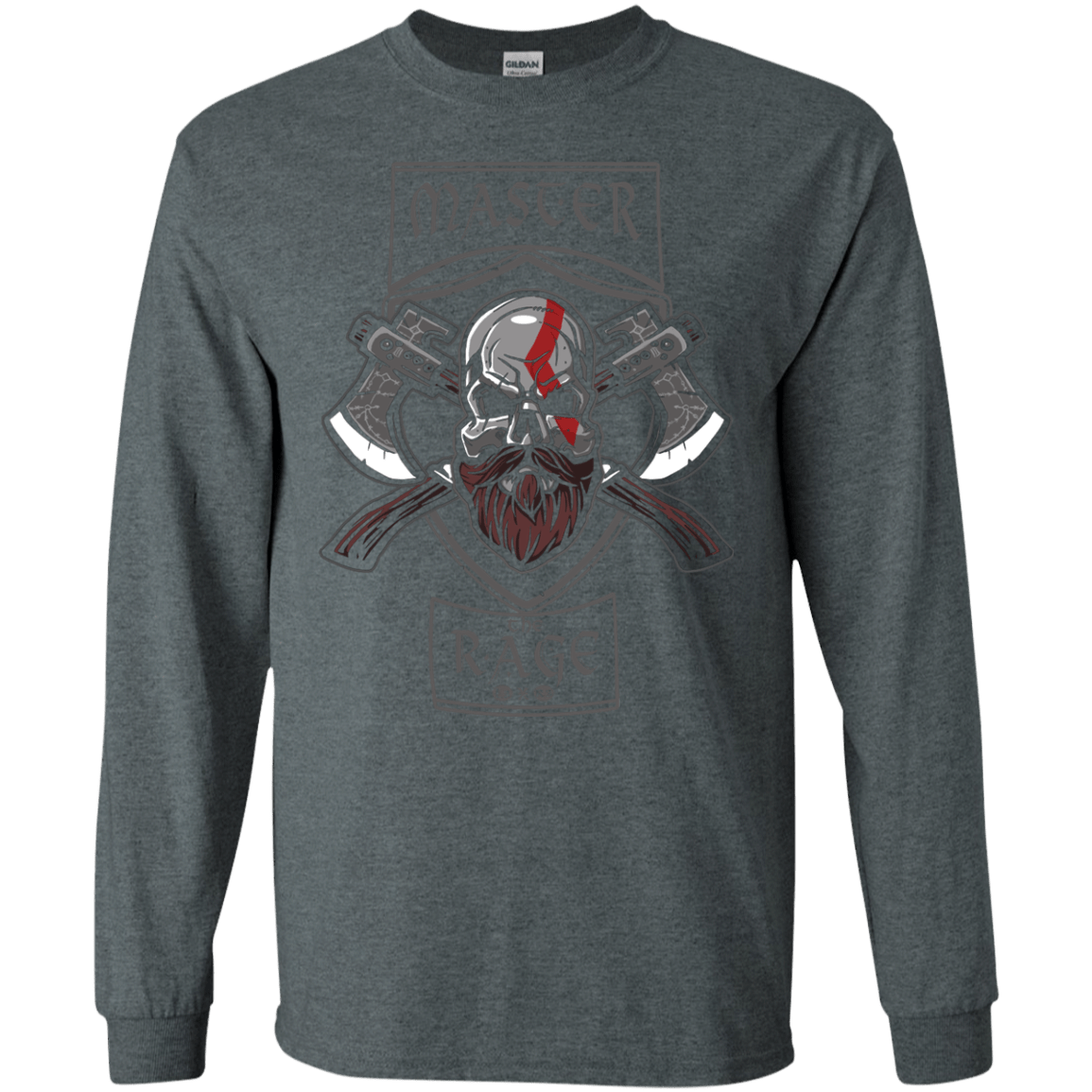 Master The Rage Men's Long Sleeve T-Shirt