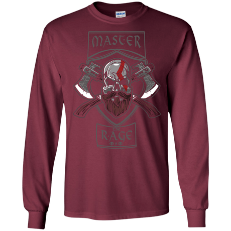 T-Shirts Maroon / S Master The Rage Men's Long Sleeve T-Shirt