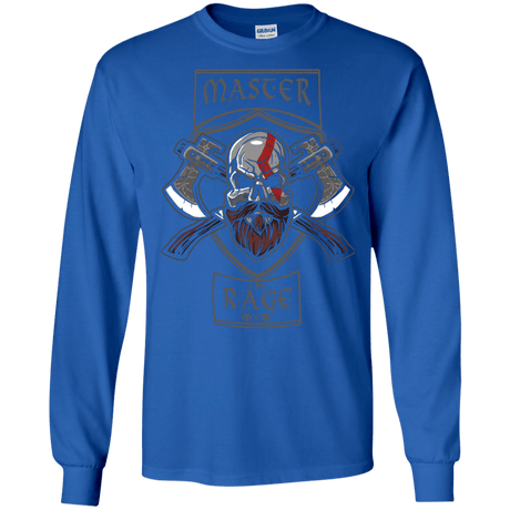 T-Shirts Royal / S Master The Rage Men's Long Sleeve T-Shirt