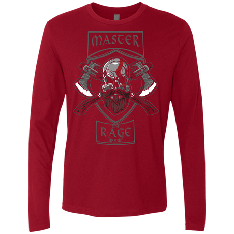 T-Shirts Cardinal / S Master The Rage Men's Premium Long Sleeve