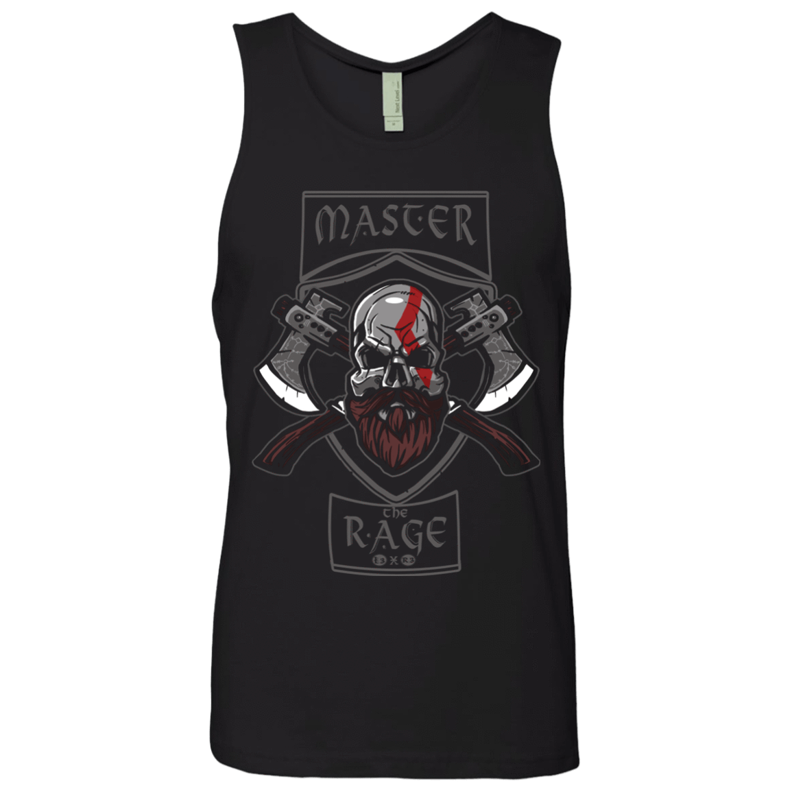 T-Shirts Black / S Master The Rage Men's Premium Tank Top