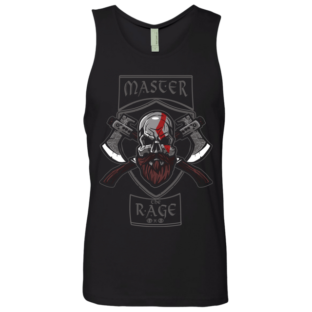 T-Shirts Black / S Master The Rage Men's Premium Tank Top