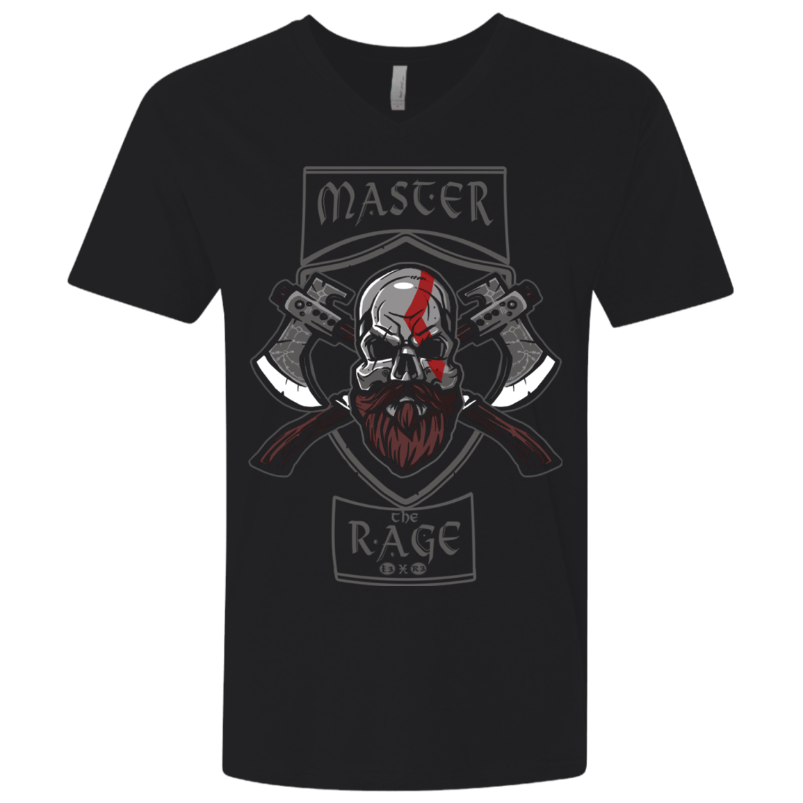 T-Shirts Black / X-Small Master The Rage Men's Premium V-Neck