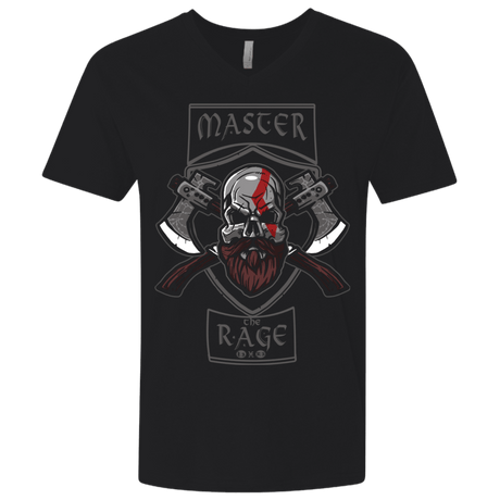 T-Shirts Black / X-Small Master The Rage Men's Premium V-Neck