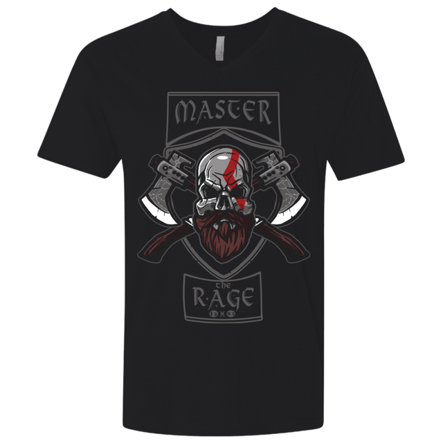T-Shirts Black / X-Small Master The Rage Men's Premium V-Neck