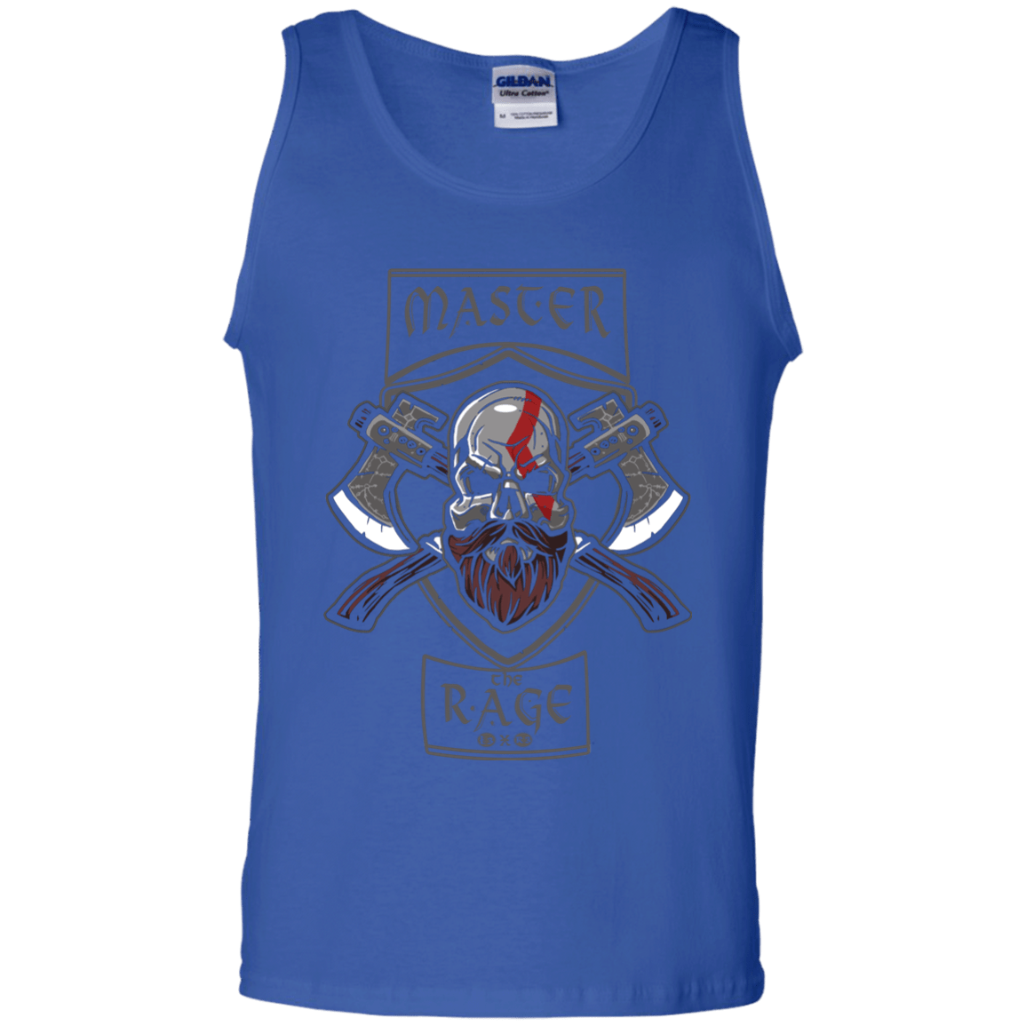 T-Shirts Royal / S Master The Rage Men's Tank Top