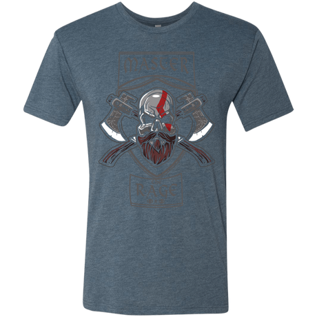 T-Shirts Indigo / S Master The Rage Men's Triblend T-Shirt