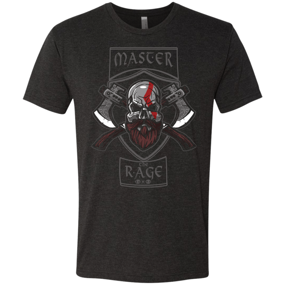 T-Shirts Vintage Black / S Master The Rage Men's Triblend T-Shirt