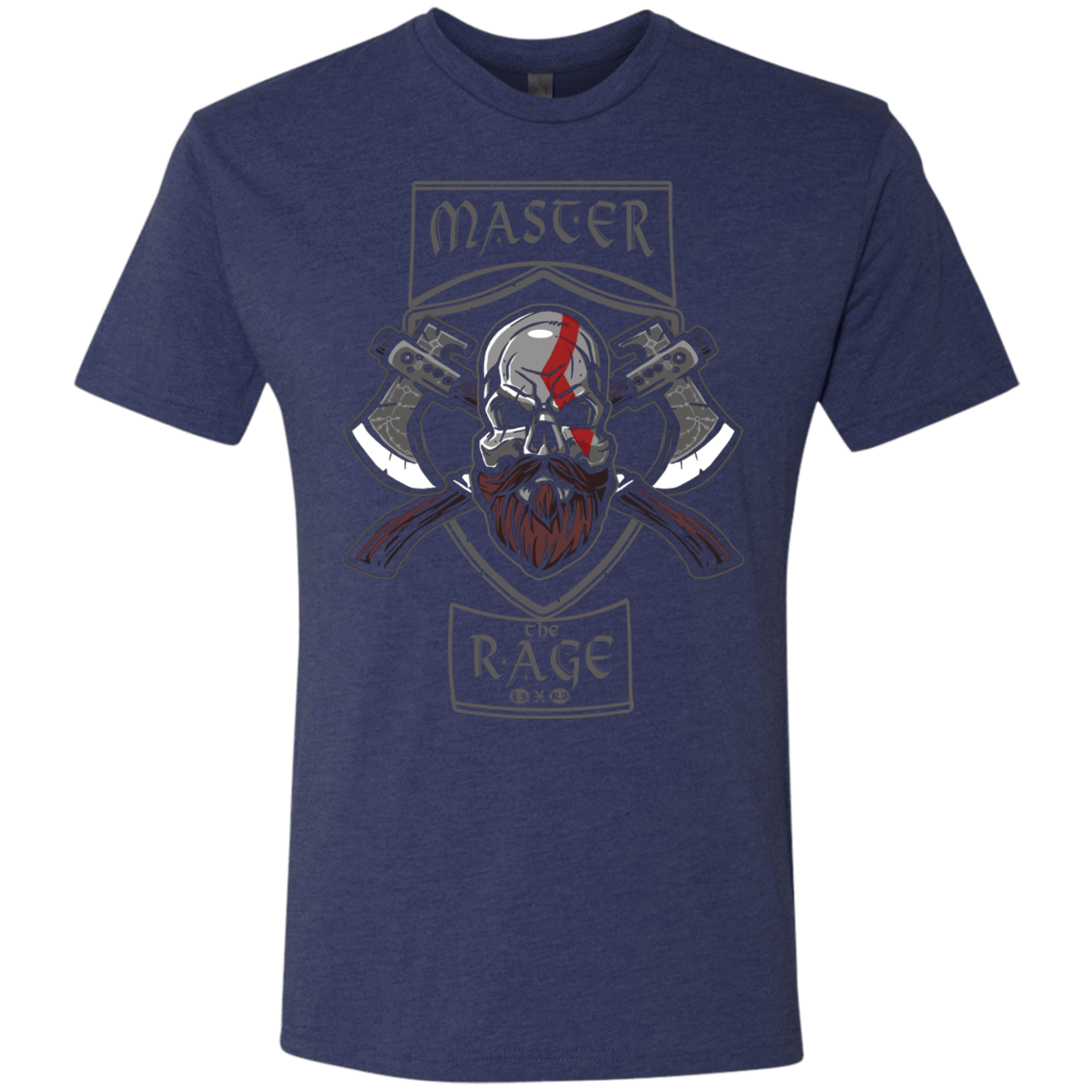 T-Shirts Vintage Navy / S Master The Rage Men's Triblend T-Shirt