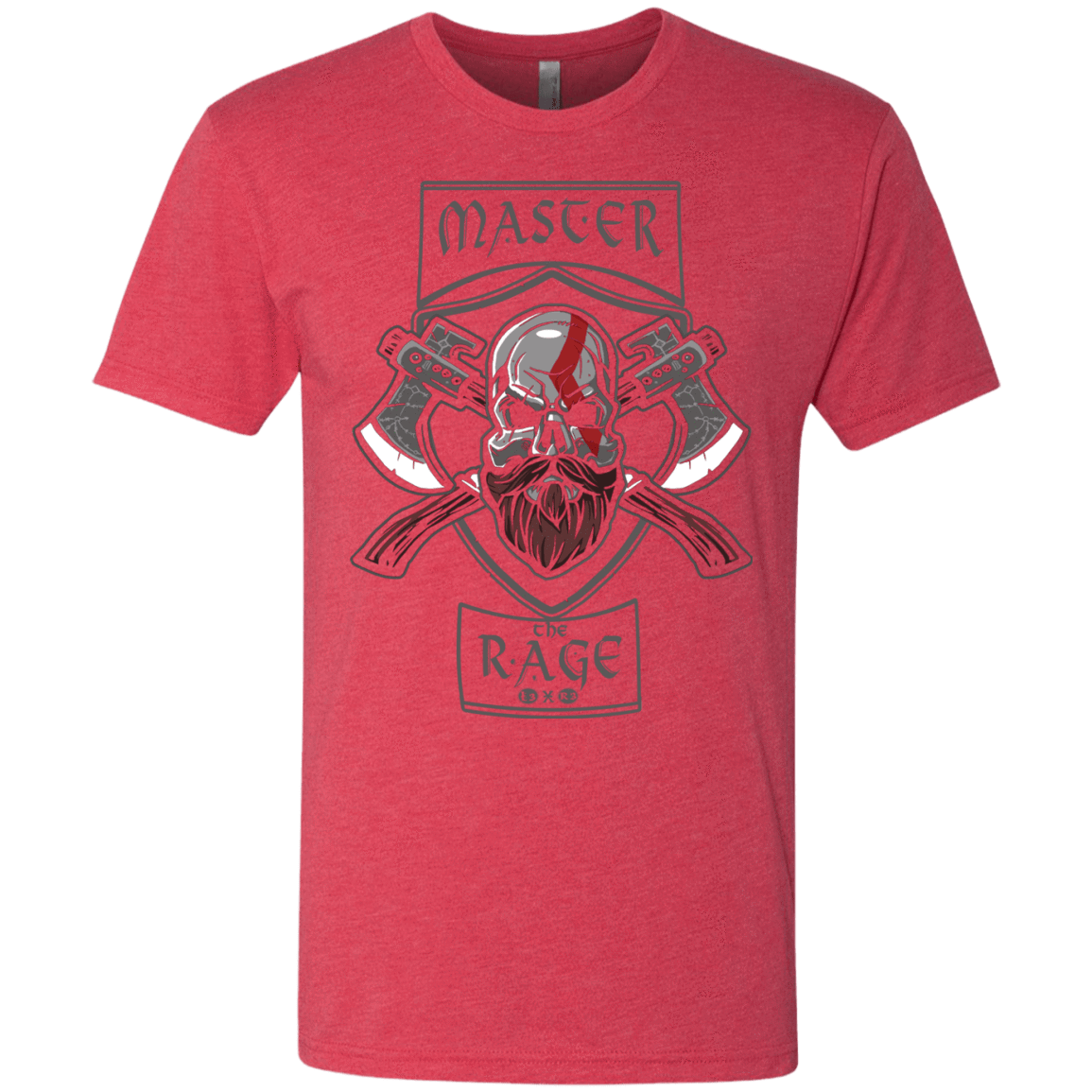 T-Shirts Vintage Red / S Master The Rage Men's Triblend T-Shirt