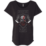 T-Shirts Vintage Black / X-Small Master The Rage Triblend Dolman Sleeve