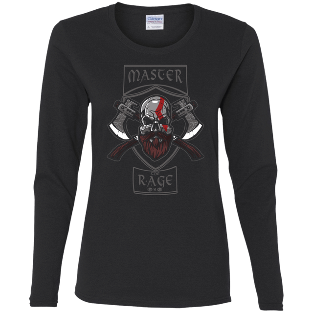 T-Shirts Black / S Master The Rage Women's Long Sleeve T-Shirt