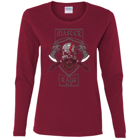 T-Shirts Cardinal / S Master The Rage Women's Long Sleeve T-Shirt