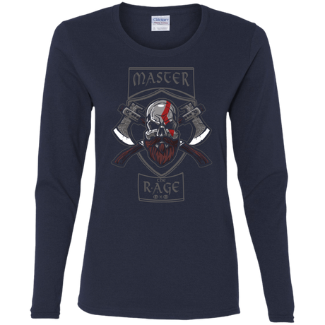 T-Shirts Navy / S Master The Rage Women's Long Sleeve T-Shirt