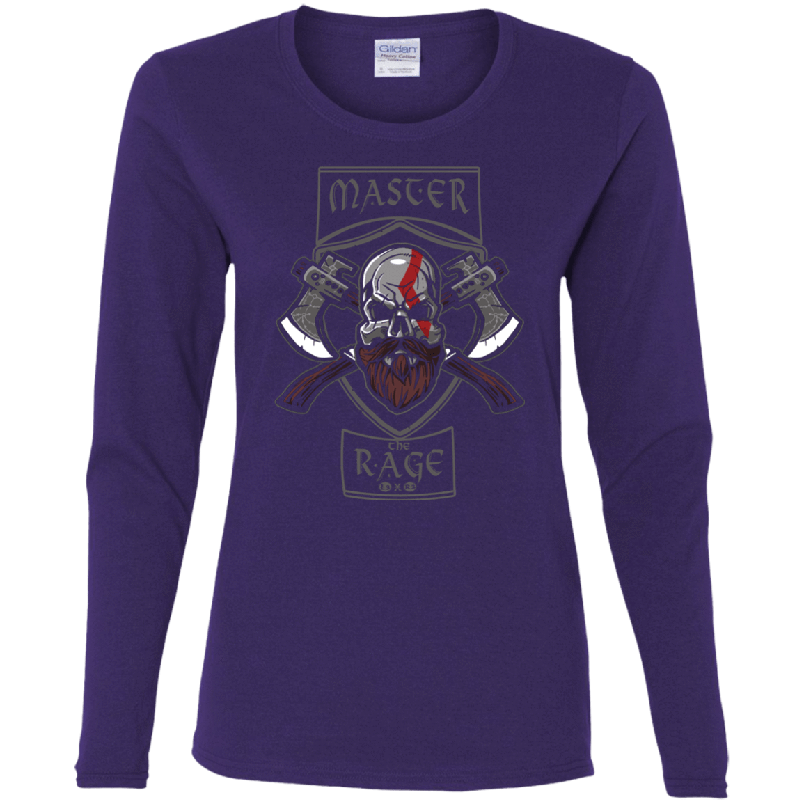 T-Shirts Purple / S Master The Rage Women's Long Sleeve T-Shirt