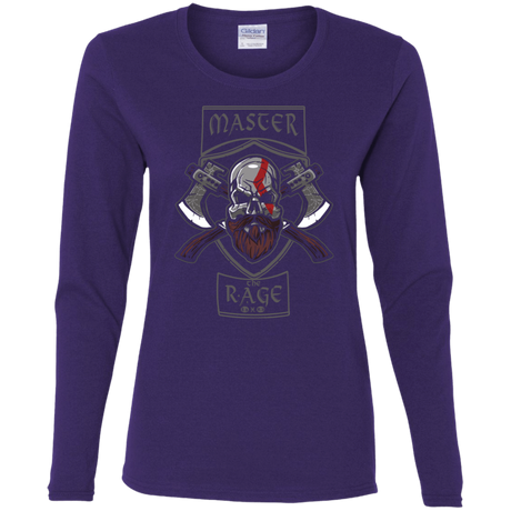 T-Shirts Purple / S Master The Rage Women's Long Sleeve T-Shirt