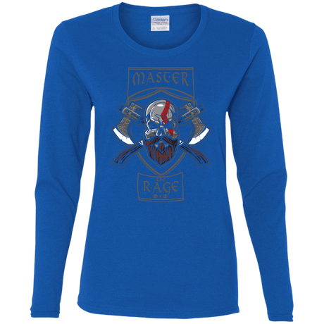 T-Shirts Royal / S Master The Rage Women's Long Sleeve T-Shirt